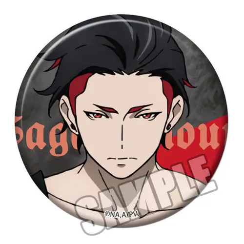 pirate costume women Anime Visual Prison Badge Pin Cosplay Accessories Brooch Robin Laffite  Ange Yuki Buttons Collection Props Decor Gift Cartton winifred sanderson costume Cosplay Costumes