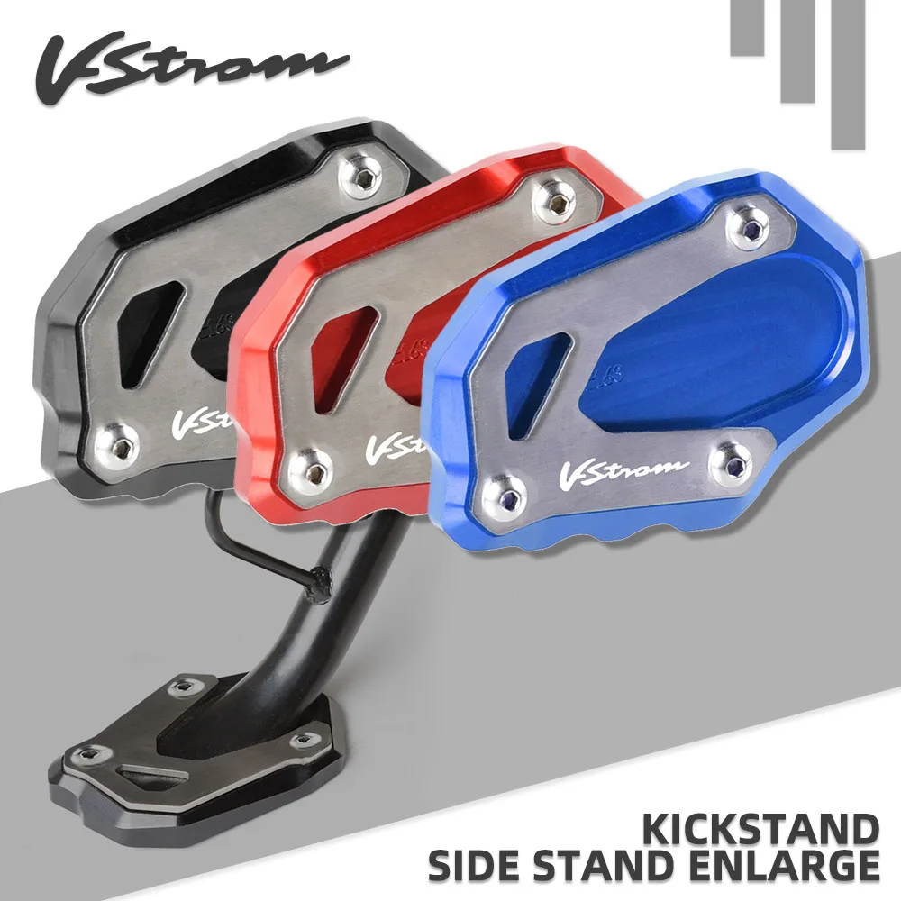 

Motorcycle Side Stand Enlarge Pad FOR Suzuki V-Strom V Strom VStrom 1000 XT 1000XT 2014 2015 2016 2017 2018 2019 2020 2021-2023