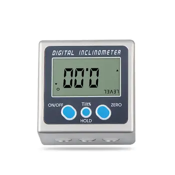 

Digital inclinometer, 0-360° electronic angle meter, angle ruler, metal level