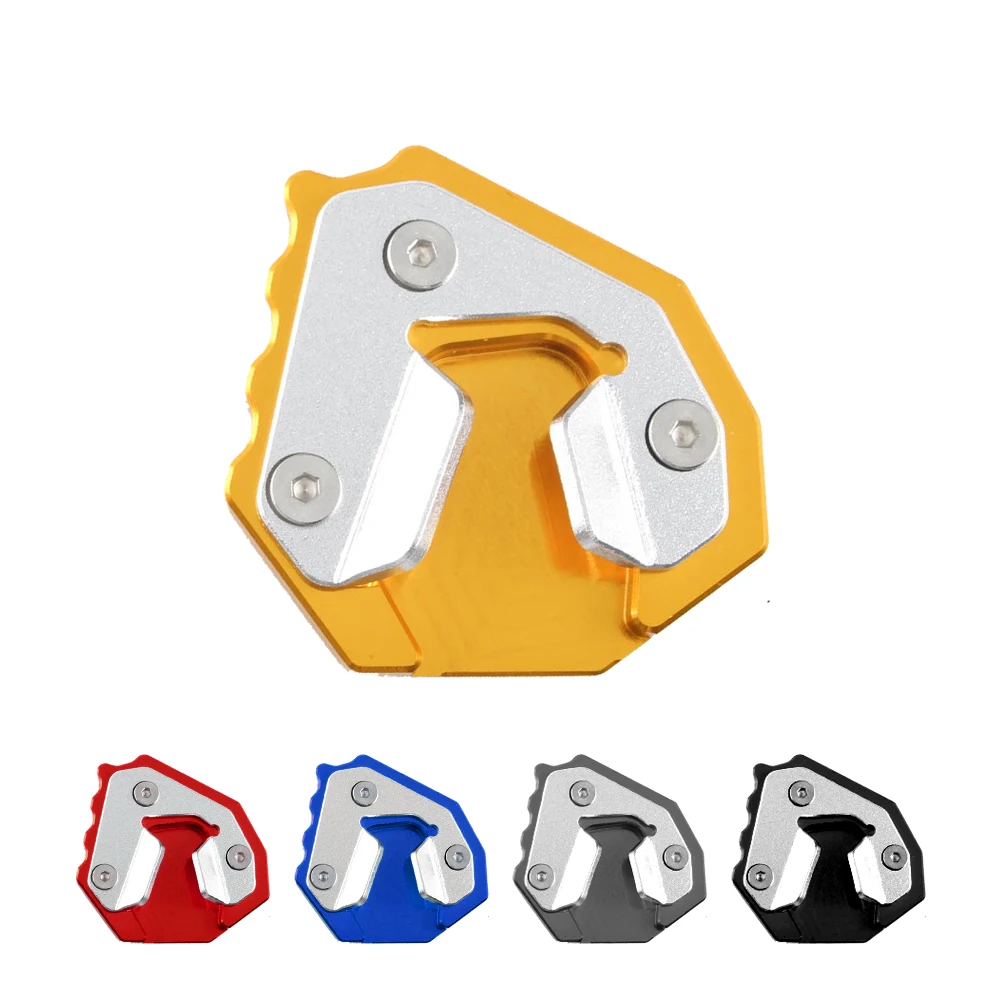 Motorcycle Side Stand Extension Pad for BMW S1000XR 2015 2016 2017 2018 Non-slip CNC Kickstand Protector Enlarger Support Plate |