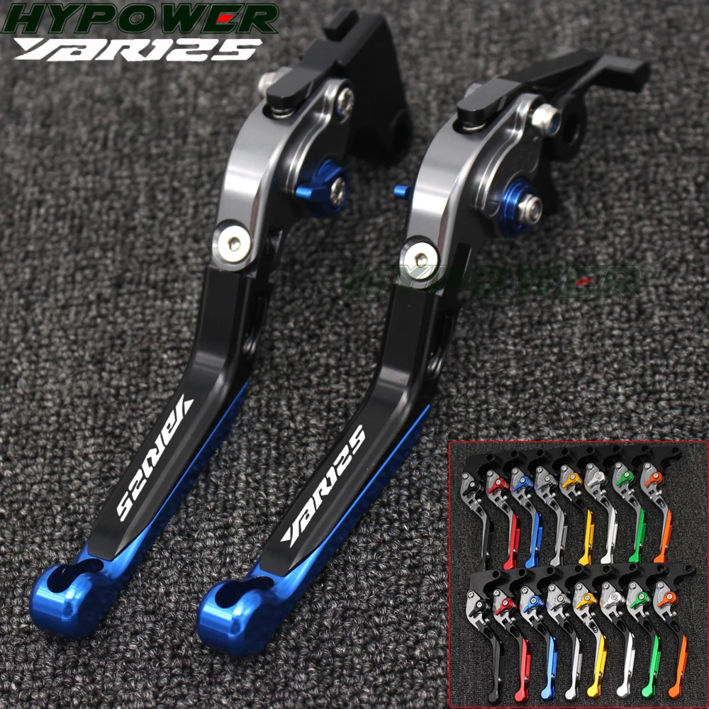 

Motorcycle Accessories Parts Handlebar For Yamaha YBR125 2005-2014 YBR 125 CNC Adjustable Handle Brake Clutch Handle Levers