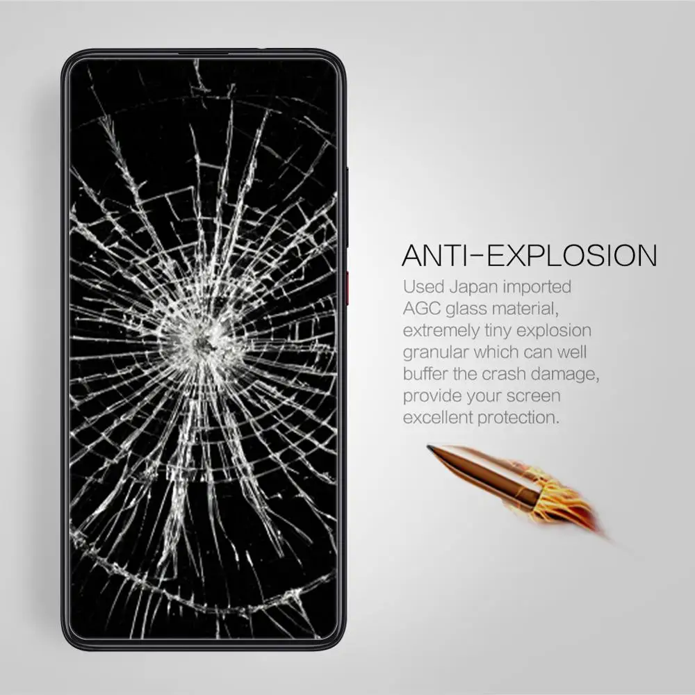 Закаленное стекло Nillkin для Xiaomi Redmi Note 9 Pro Max 9s 8T 8 7 8A Защитное экрана защитное