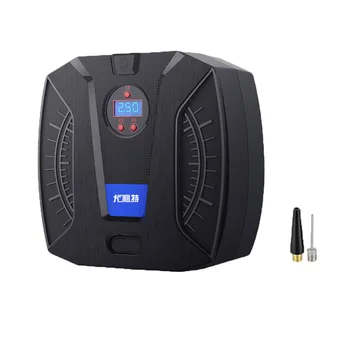 

1x Electric Mini Automotive Air Pump 12V Tire Inflator With LED Light