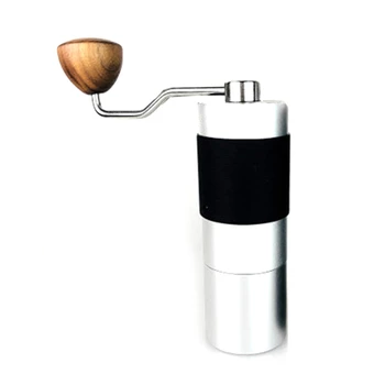 

Manual Coffee Grinder Hexagon Stainless-Steel Conical Burr Suit for Espresso Portable High Performance Coffee Mill