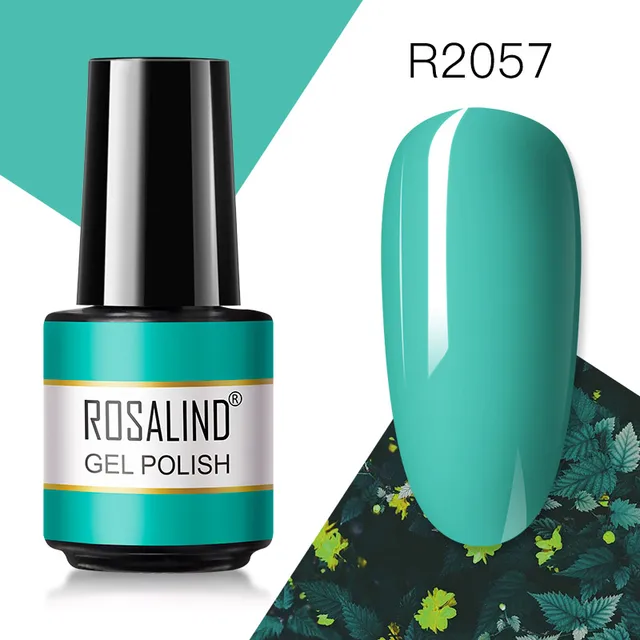 ROSALIND Gel Nail Polish 7ML Matte Base Top Coat For Soak Off Gel Polish UV LED Gel Semi Permanent Varnishes Design Nail Art RAR2057
