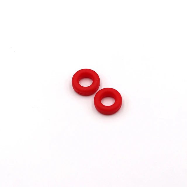Red Круглые силиконовые противоскользящие ушные крючки, очки для чтения, спортивные фиксированные очки, держатель для дужек, аксессуары для очков - Цвет: Red