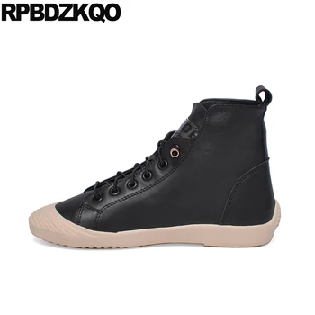 

sneakers high top flats designer shoes women luxury 2019 trainers round toe drop shipping black winter china chinese ladies
