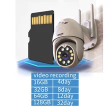 3MP Cloud Wifi PTZ Camera Outdoor 2MP Auto Tracking Home Security IP Camera 5X Digital Zoom Speed Dome Camera onvif