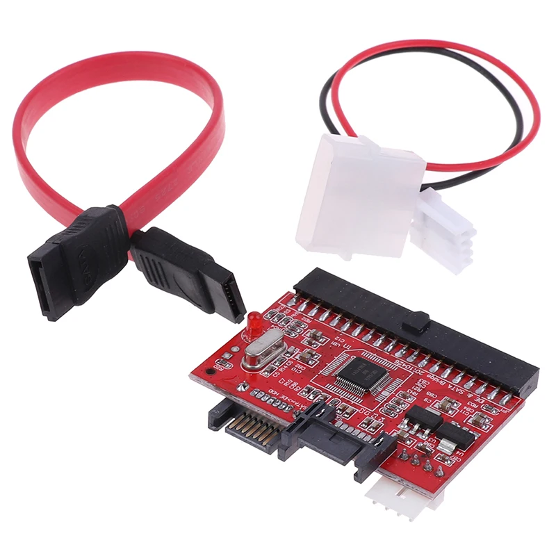 1 Набор IDE для SATA PCI карты 100/133 последовательный HDD/CD/DVD конвертер адаптер + кабель |