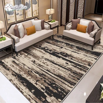 

Modern Minimalist Carpet Nordic Style Non-slip Area Rug For Living Room Hotel Ink Coffee Table Antifouling Carpet Home Decor