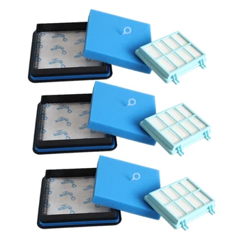 

Vacuum Cleaner Accessories, Filter Cotton Filter Set, Suitable for Vacuum Cleaner FC9331 FC8010 FC9332