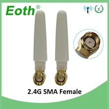 2 шт 2,4 ГГц антенна wifi RP-SMA разъем 2~ 3dbi 2,4 ГГц антенна wi fi антенна направленная 2,4G антенны fo беспроводной маршрутизатор