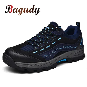 

Men Boots Winter Shoes Anti-skidding Outdoor Hiking Men Casual Shoes Comfort Male Shoes Sneakers Male Hiking shoes Plus Size 46
