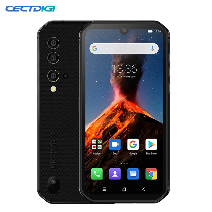 

Blackview BV9900 Android 9.0 8GB+256GB Helio P90 Octa Core 48MP Smartphone IP68 Rugged Quad Rear Camera NFC 4G Mobile Phone