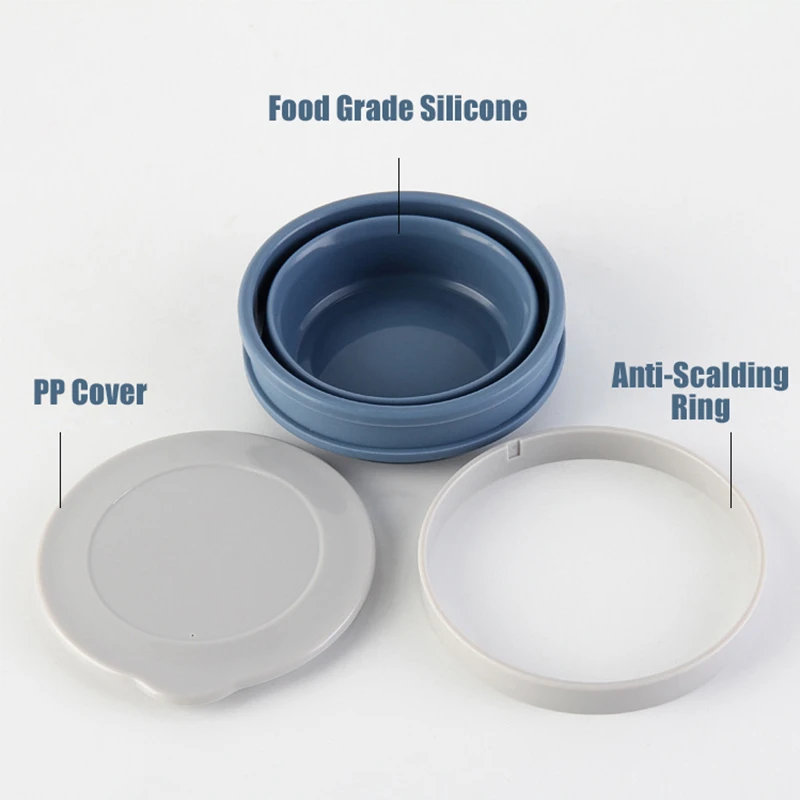Складная Силиконовая портативная телескопическая кофейная чашка складная