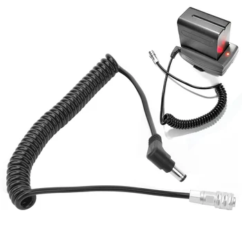 

fotografia DC to 4K 2Pin Spring Power Cable for Blackmagic Pocket 4k Camera Replacement Accessory photo studio 2019