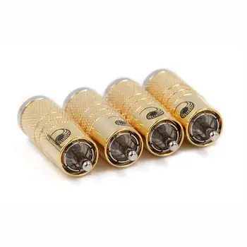 

Hifi 4pcs Silver Plated Cardas RCA Connector Plugs RCA Male interconnect Cable Electrical Plug Audio Cable Connector
