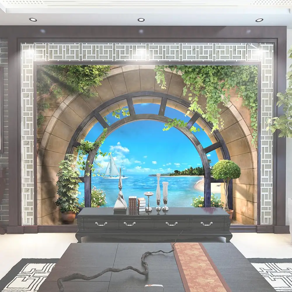 3D Настенный Гобелен Boheme Мандала цветы лоза пляж хиппи гобелен морской стены подвесной для спальни Декор Гостиная Искусство гобелен