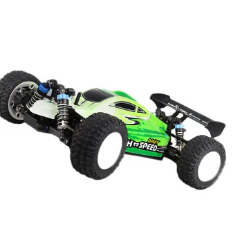 Радиуправляемая машинка WLtoys 2,4G 1/18 Масштаб дистанционного управления Внедорожный гоночный автомобиль высокоскоростной трюк внедорожник игрушка подарок для детей радиоуправляемая мини-машина - Цвет: Зеленый