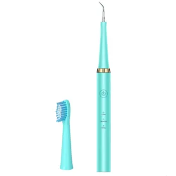 

New Multi-Function Tooth Cleaner Red Teeth Calculus Remover Can Change Head Cleaning Teeth Whitening Electric Toothbrush