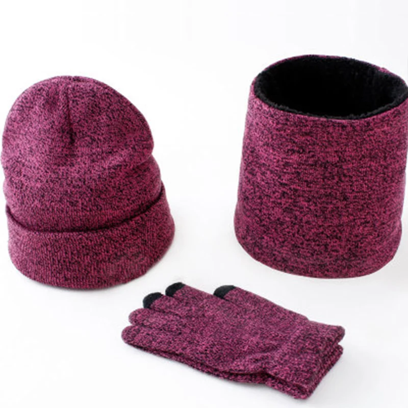 ladies hat scarf and gloves