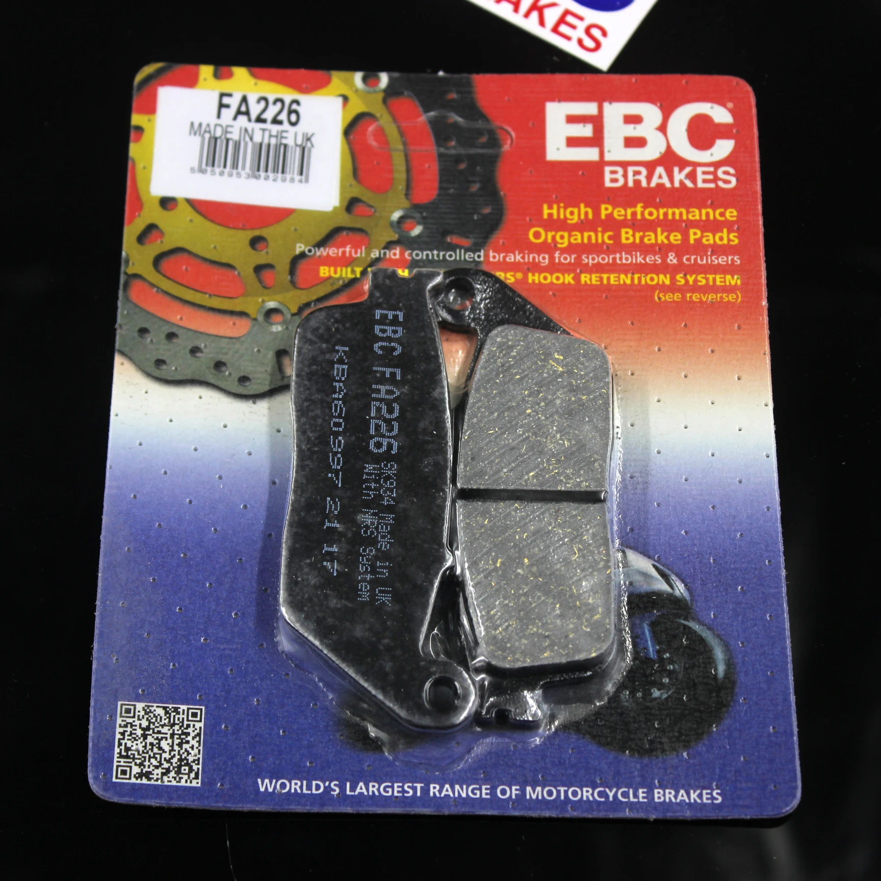 Tiger 800 brake pads Clearance