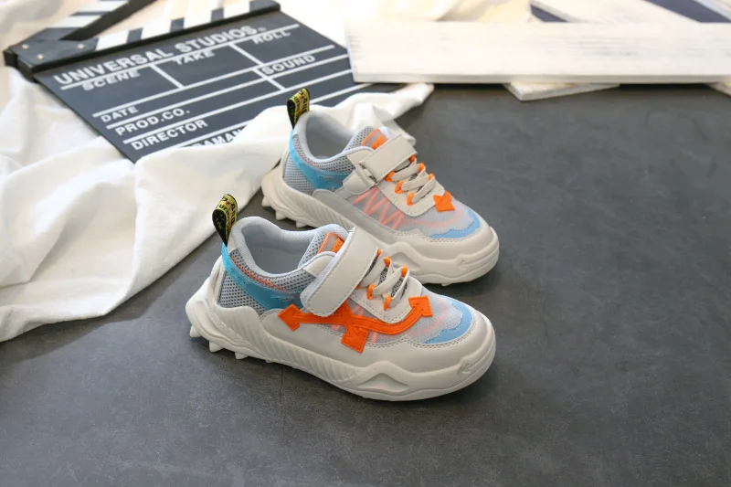 Spring Kids Sport Sneakers Baby Girls Casual Sneakers Children Brand Running Shoes Boys Mesh Chunky Sneakers Trainers New