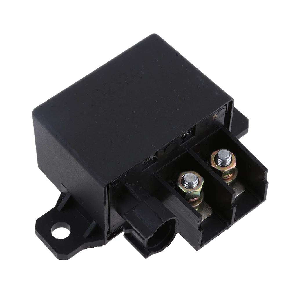 Car Automotive Relay Truck Relay DC 12Volt 130A SPDT Relay 1Pcs Black