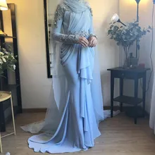 Русалка Выпускные платья Длинные вечерние платья Дубай размера плюс вечерние праздничные платья