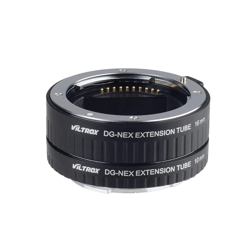 

Viltrox DG-NEX Auto Focus Macro Extension Tube Lens Adapter for Sony E Mount Camera A9 A7II A7RII A7SII A6500 A6300