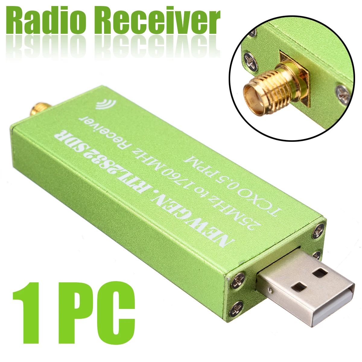 Для AM FM NFM DSB LSB SW USB2.0 RTL SDR 0,5 PPM TCXO RTL2832 ТВ-палка программное обеспечение определение радио SDR ТВ сканер приемник Mayitr