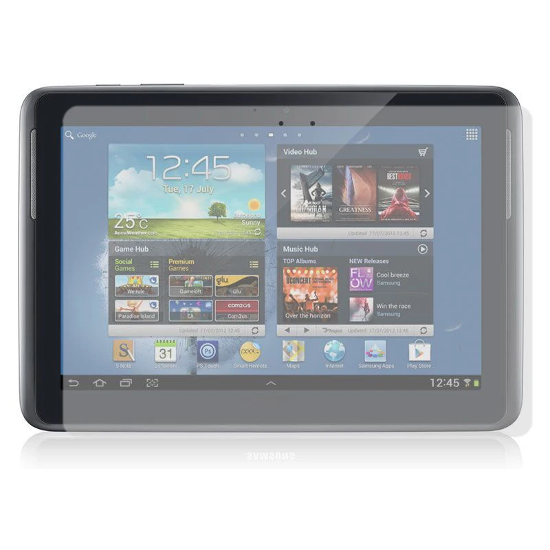 1 шт Взрывозащищенный Закаленное стекло Защитная крышка для экрана для samsung Galaxy Tab 10,1 Tablet N8000