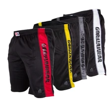 Мужские модные быстросохнущие шорты для бодибилдинга, бегунов, длина до колена, спортивные штаны, летние мужские спортивные шорты для фитнеса, тренировки, пляжа