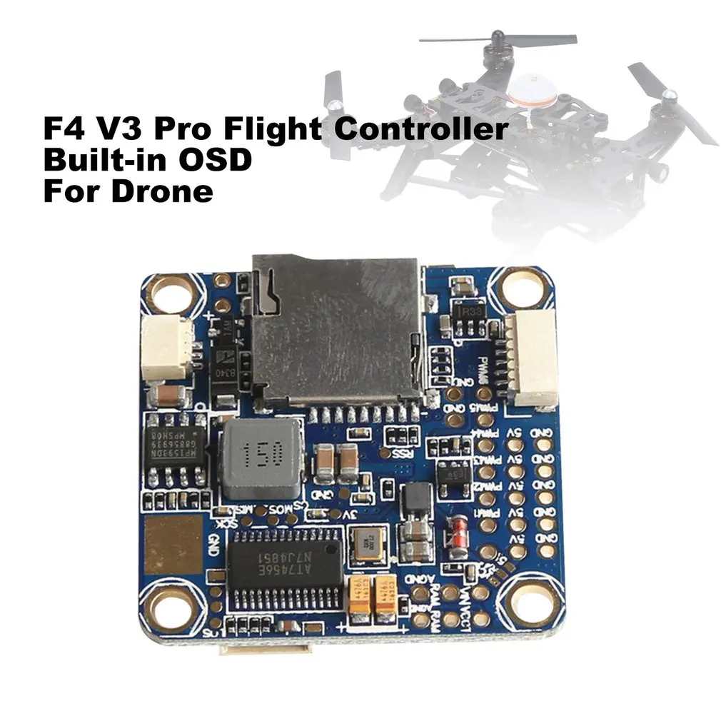 Контроллер полета Betaflight Omnibus STM32F4 F4 Pro V3 Встроенный OSD