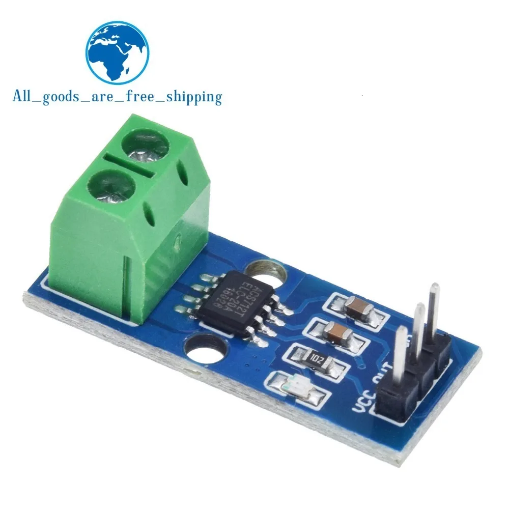 TZT Лидер продаж ACS712 5A 20A 30A диапазон зал Текущий сенсор модуль ACS712 модуль для Arduino 5A 20A 30A