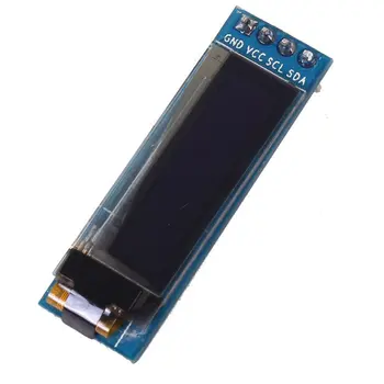 

Iic I2c 0.91" 128 x 32 White Oled Lcd Display Module 3.3v 5v For Arduino Pic 0.91 Inch Display Module White