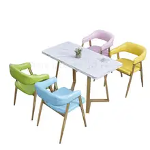 Чай магазин стол и стул комбинации чистый красный простой свежий обеденный десерт магазин сироп закуски ручной стержень, для кафе, для стол и стул