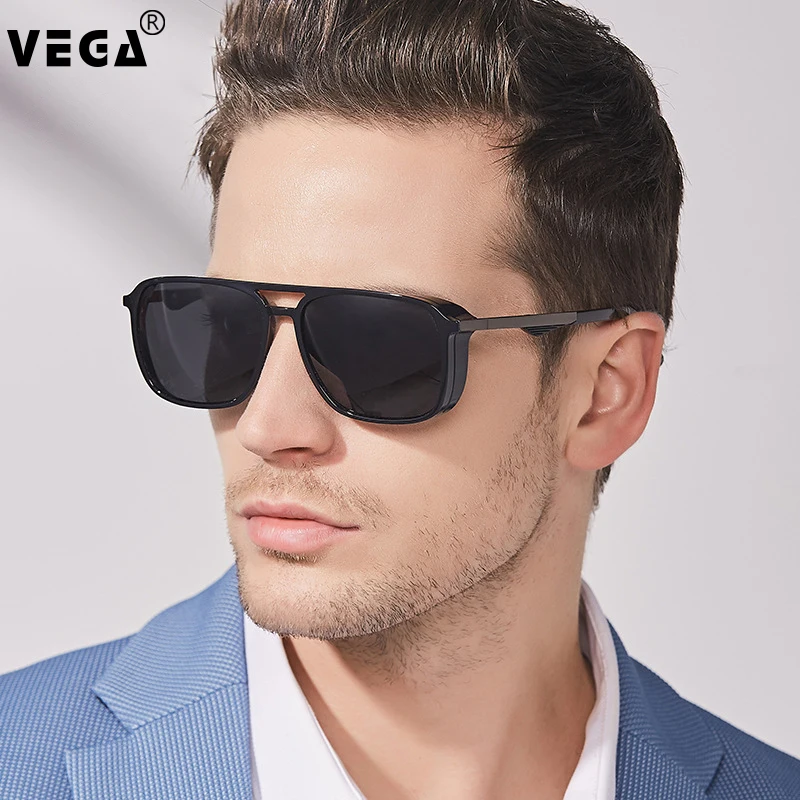 Солнцезащитные очки VEGA в винтажном стиле для мужчин и женщин поляризационные