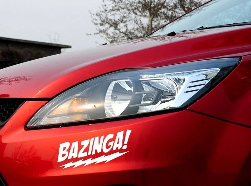 BAZINGA! BAZINGA Забавный Дрифт JDM грузовик окно бампер Jew128