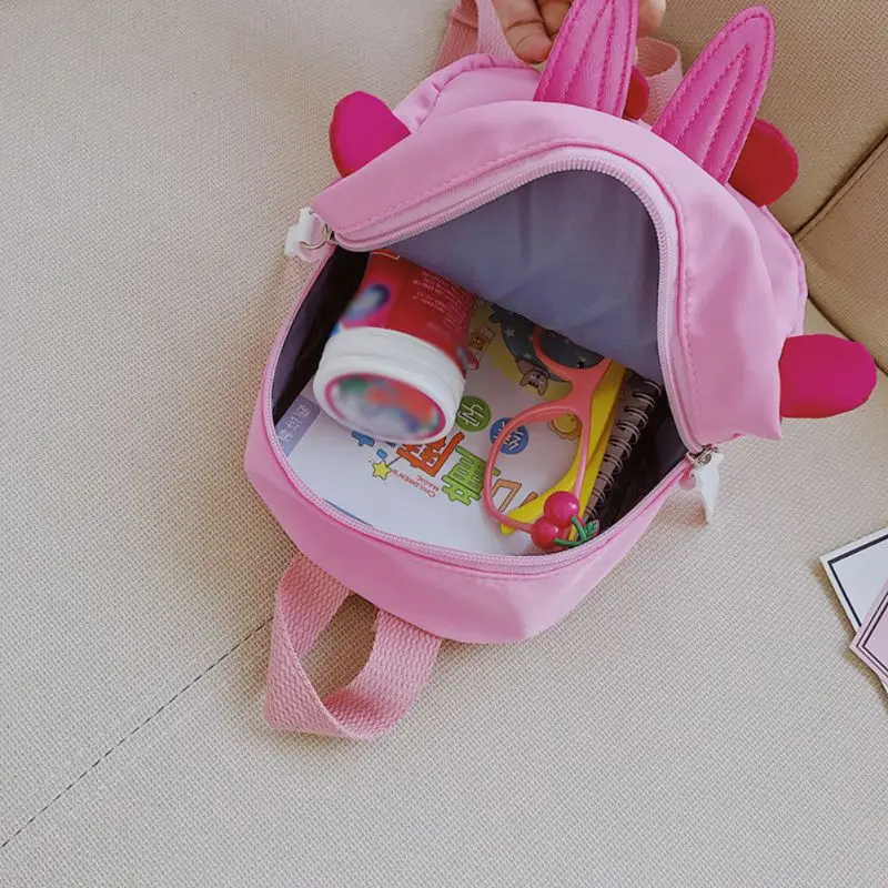 Детская сумка для мальчиков и девочек, милый рюкзак для дошкольников, мультяшный принт с животными, детские школьные сумки для путешествий, Ланч