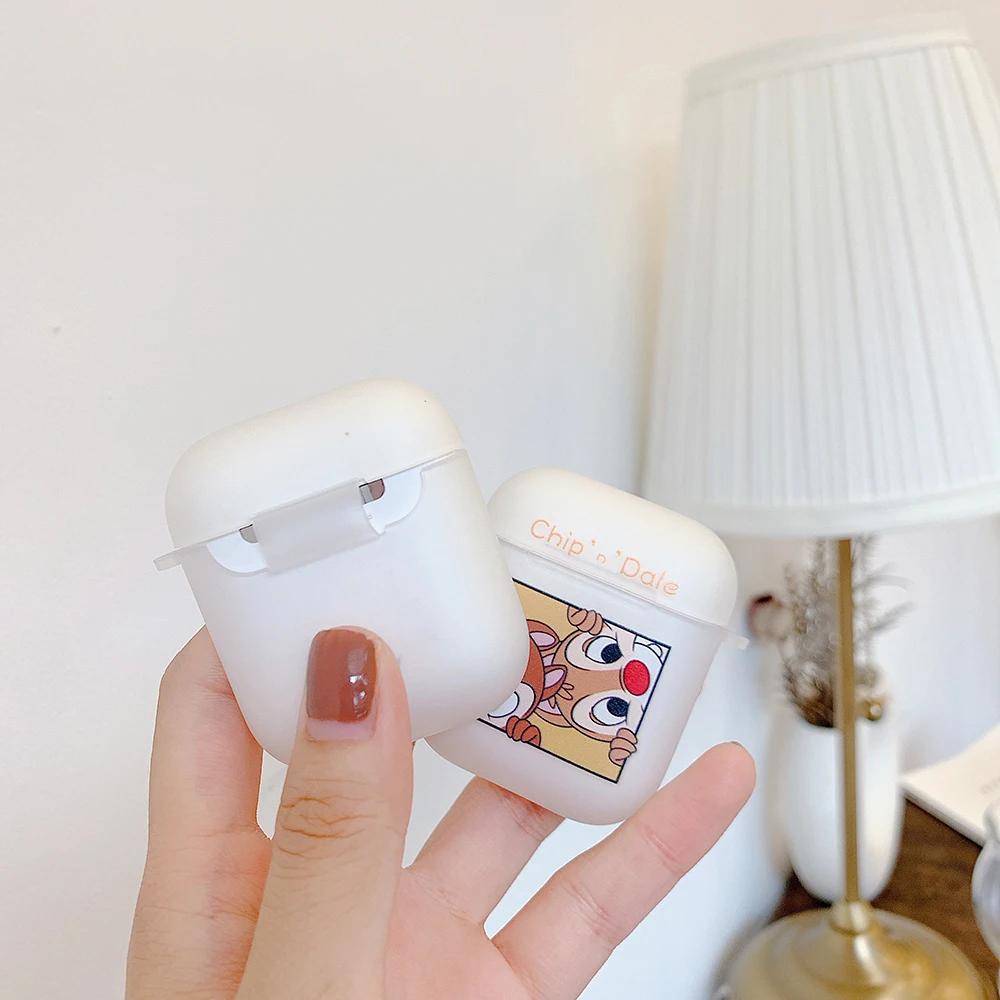 Мультфильм Мы Голые Медведи беспроводной Чехол для наушников для Apple AirPods 2 Силиконовый зарядный чехол для наушников Защитный чехол для AirPods