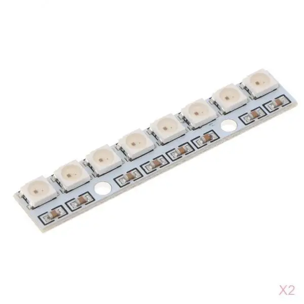 2 Pcs 8Bit WS2812 Strip 5050 RGB for    R3 AVR Full-colored LED Driver