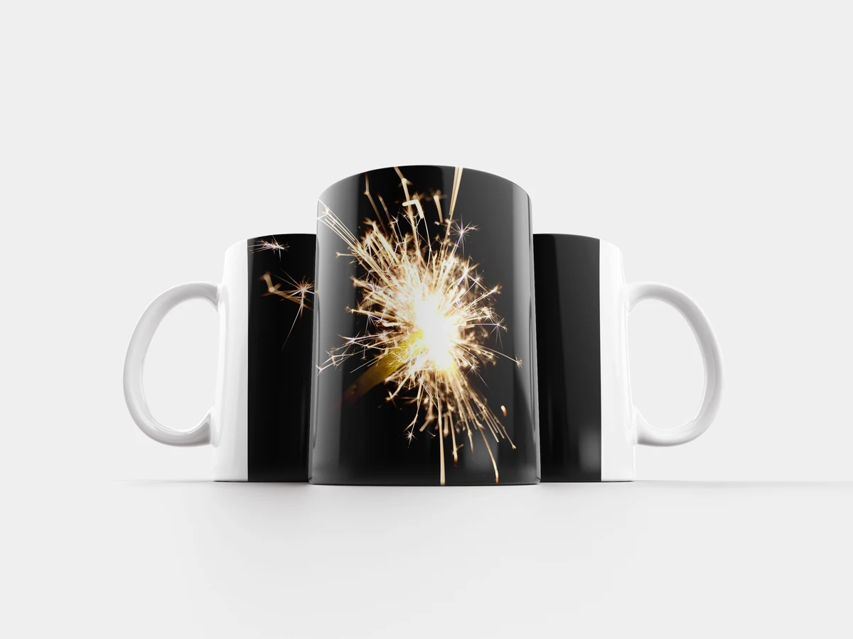 Mug "bengali Fire, Fireworks, Fire" 320 Ml Mug Bengali Fire Fireworks