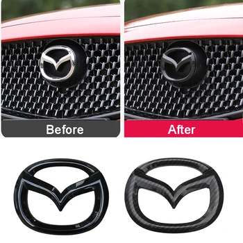 

Car Emblem for Mazda 2020 3 Axela Logo ABS Steering Wheel Front Grille Rear Tailgate Decal Creative Modfication