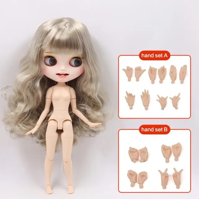 ICY 1/6 Blyth наряды индивидуальные кукла белая кожа и суставы тела с открытым ртом матовое лицо для девочки подарок Игрушка Специальное предложение - Цвет: 260BL8800