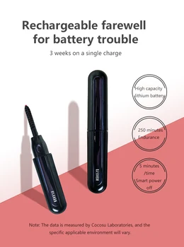 

High Quality Electric Heated Eyelash Curler Electric Perm Curling Iron Eye Lashe Applicator Eye Lashes Curler Clip Tool Dropping