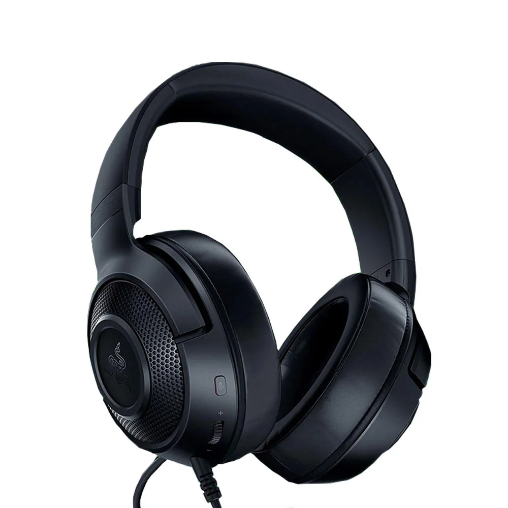 Оригинальная игровая гарнитура razer Kraken X, 7,1 объемный звук, ультралегкие наушники с шумоподавлением для ПК/ноутбука/Xbox/телефона, геймера - Цвет: Kraken X