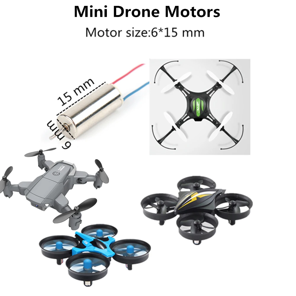 Запчасти двигатель для радиоуправляемого квадрокоптера H36 UAV H8 Mini Drone S22 Dron KY905