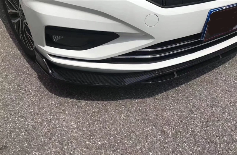 Спойлер для Volkswagen Sagitar Jetta 2019 2020 ABS передний спойлер переднего бампера защитные