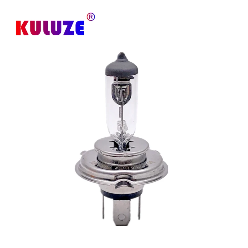 2Pcs H4 Automobile Bulb 3500K Clear Headlamp 12V 60/55W P43t High And Low Light Quartz Car Light 3